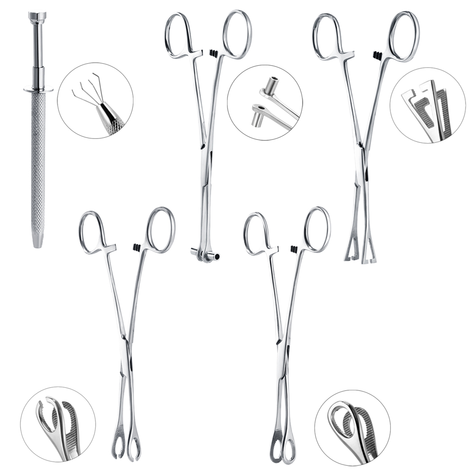 Body Jewelry Ring Opening Pliers - 1PC Professional Surgical Steel Open Triangle