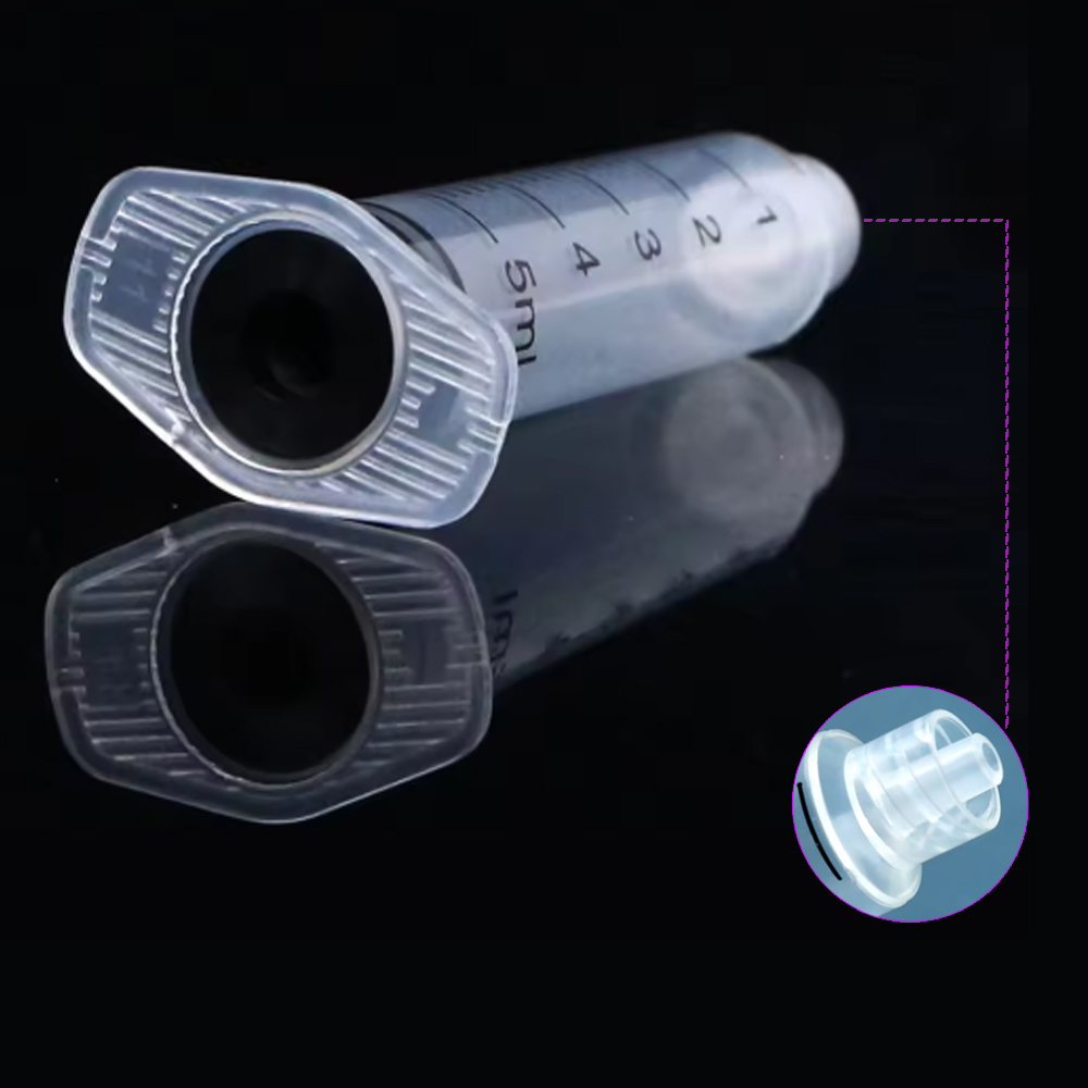 Threadless Push Pin - Syringe No Push Rod Threaded Needle