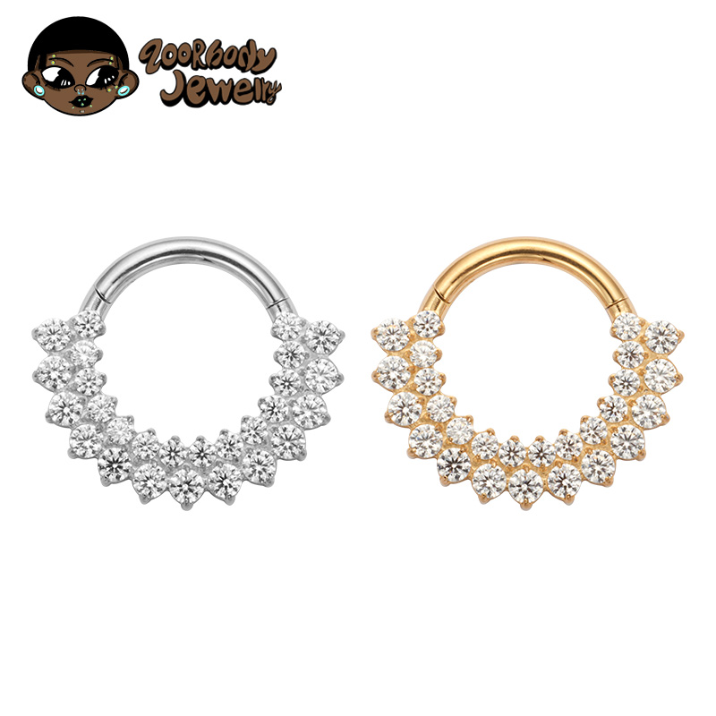 Zoor Body Jewelry - ASTM F136 Titanium Clicker Septum Nose