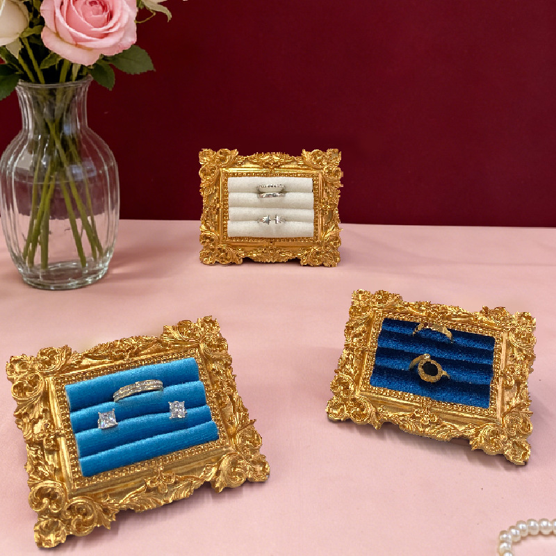 Vintage Picture Frame Ring Dis - Body Jewelry Websites 评论和价格