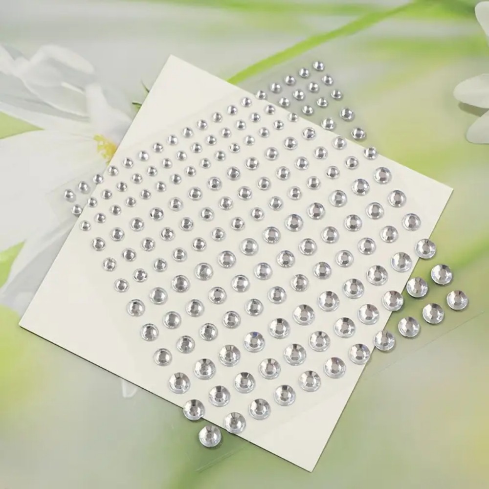 165pcs Self-Adhesive Rhineston - Body Jewelry Stickers 评论和价格