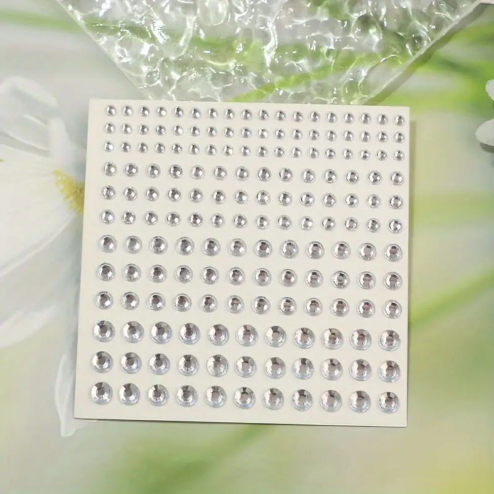 165pcs Self-Adhesive Rhineston - Body Jewelry Stickers 评论和价格