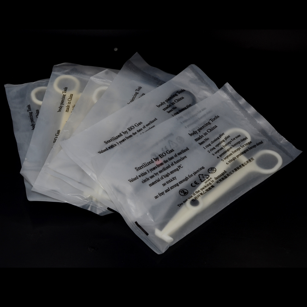 1PC Acrylic Piercing Clamp Ear - Body Jewelry Ring Opening Pliers 评论和价格