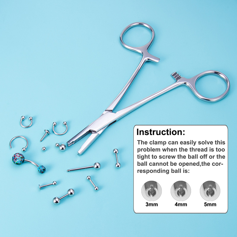 Surgical Steel Body Piercing T - Body Jewelry Ring Opening Pliers 评论和价格