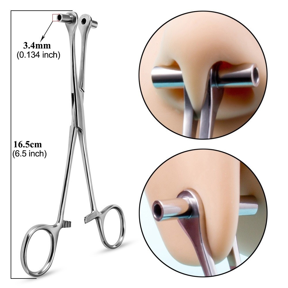 Surgical Steel Body Piercing T - Body Jewelry Ring Opening Pliers 评论和价格