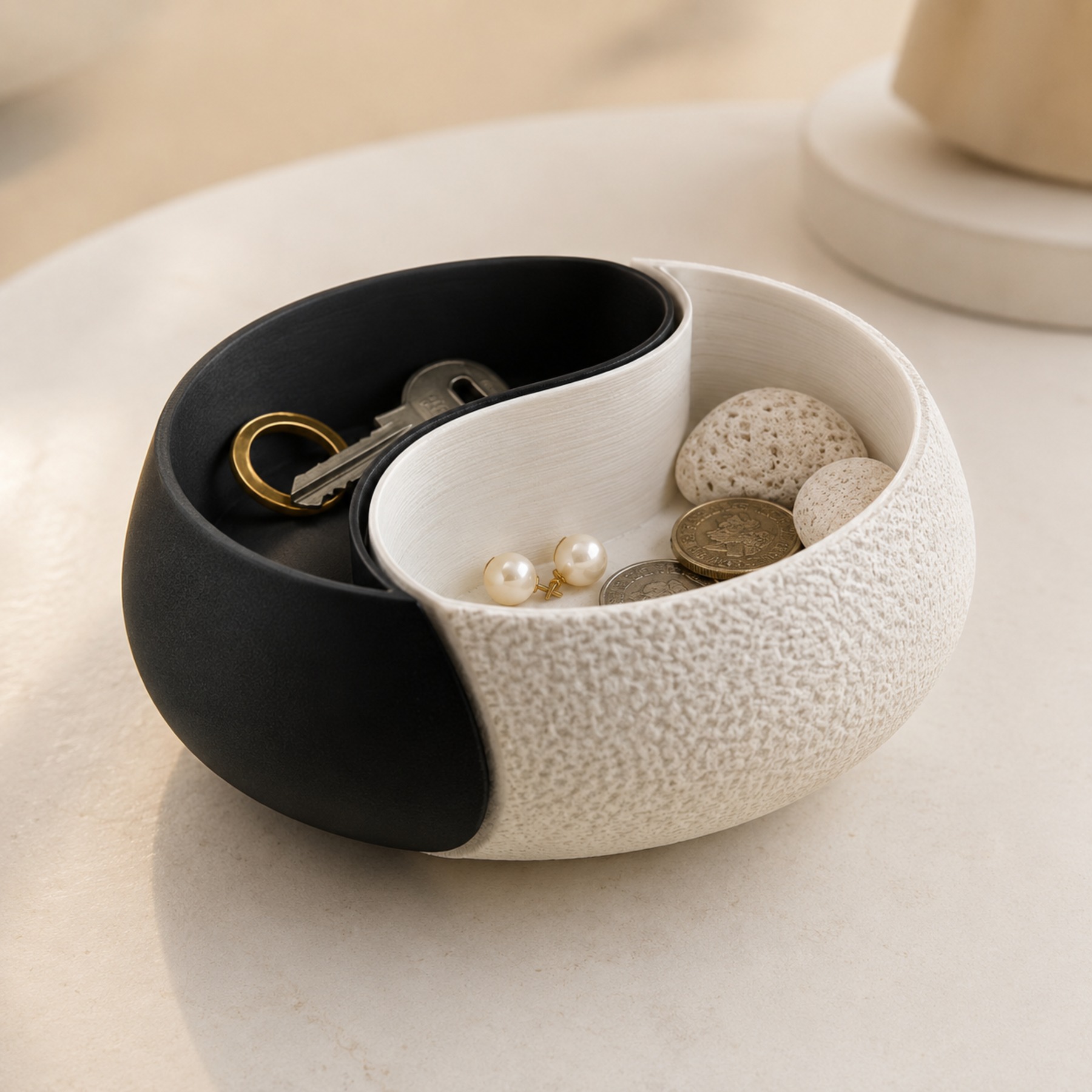 1-Piece Black and White Color  - Body Jewelry Websites 评论和价格
