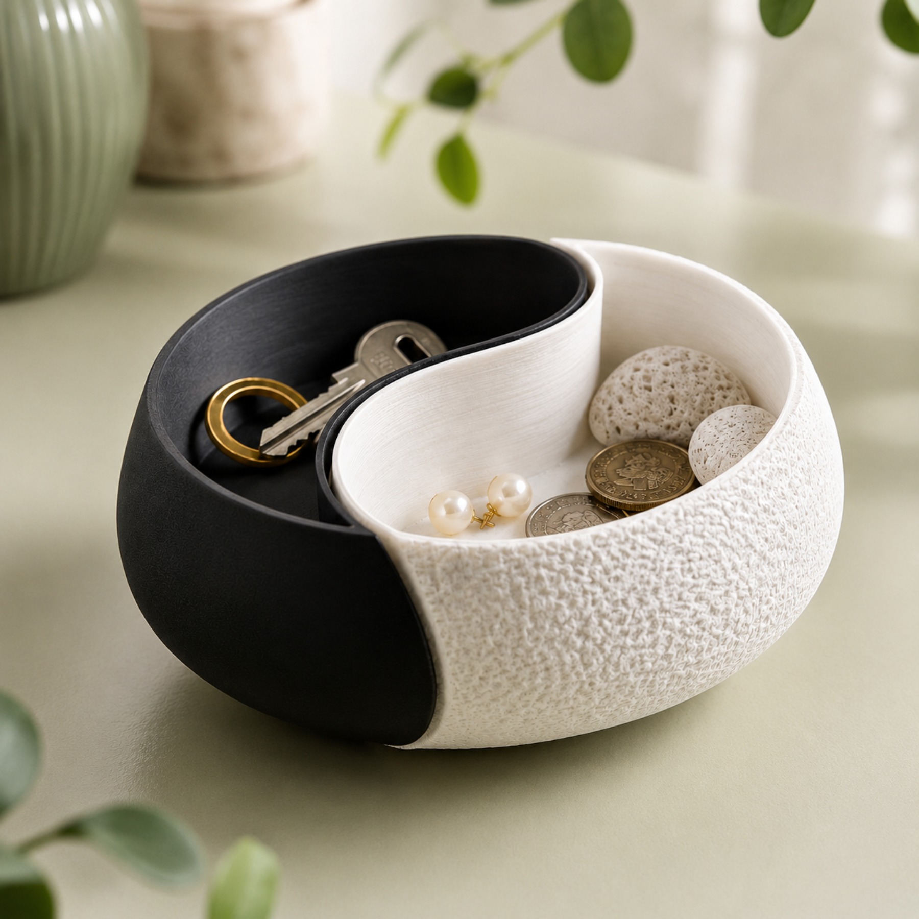 1-Piece Black and White Color  - Body Jewelry Websites 评论和价格