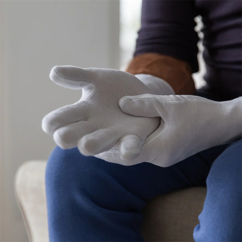 12/6 Pairs Cotton Work Gloves  - Body Jewelry Websites 评论和价格