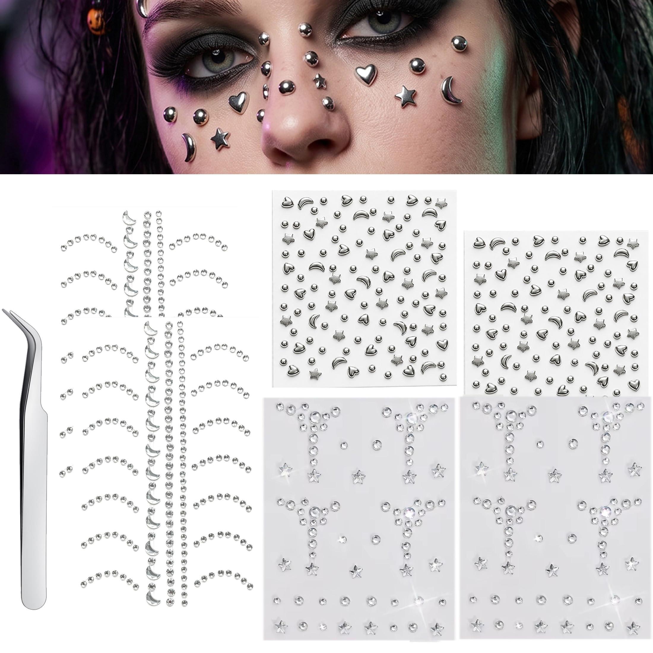 Fake Piercings Balls Stick on  - Body Jewelry Stickers 评论和价格