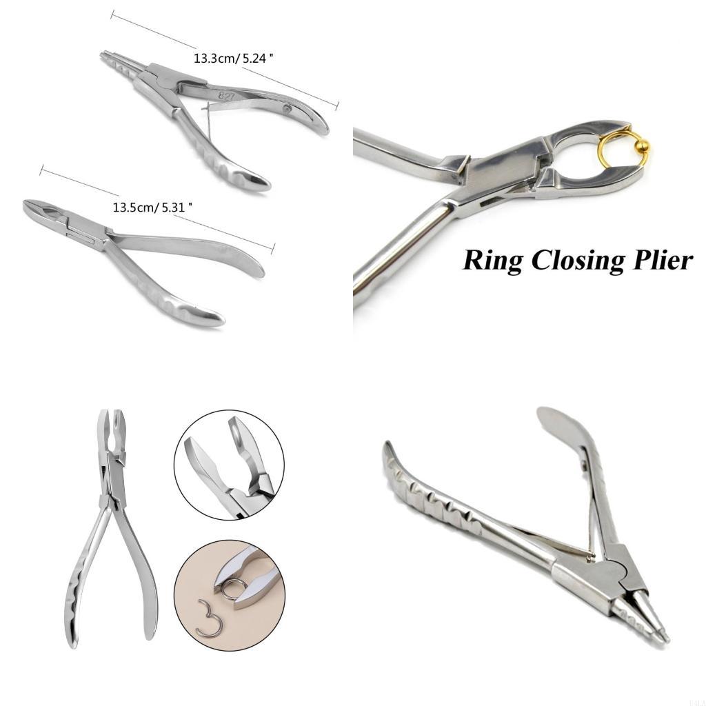 U4LA Stainless Steel Piercing  - Body Jewelry Ring Opening Pliers 评论和价格