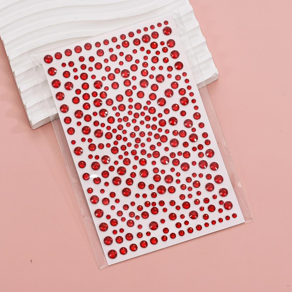 1 Sheet Silver-White Glitter 3 - Body Jewelry Stickers 评论和价格