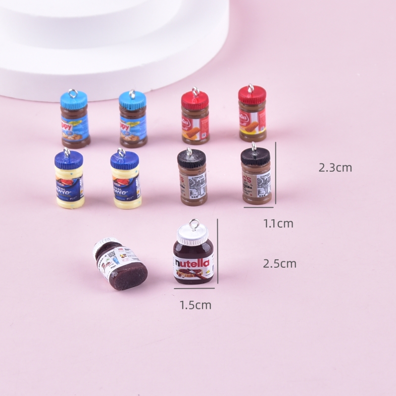 10pcs Fashion 3D Jam Peanut Bu - Body Jewelry Websites 评论和价格