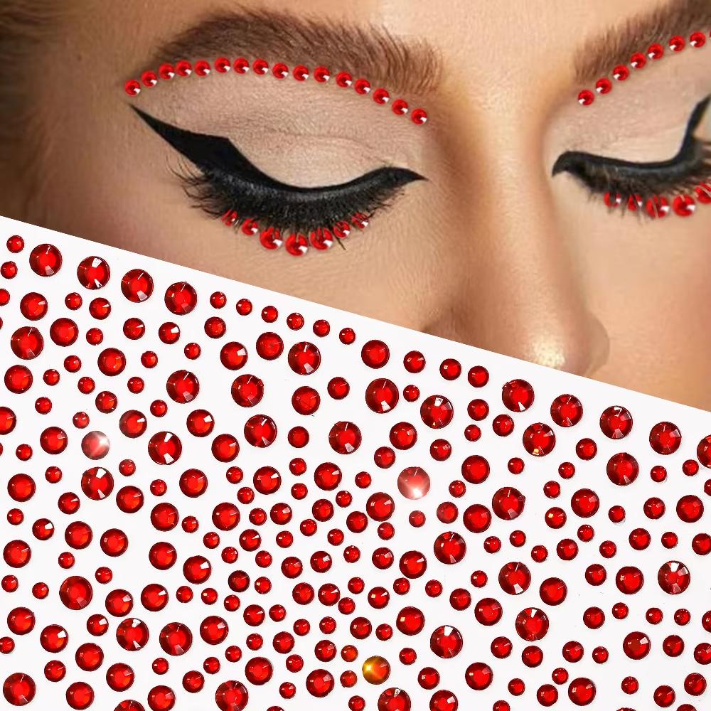 1sheet White Pearl Rhinestones - Body Jewelry Stickers 评论和价格