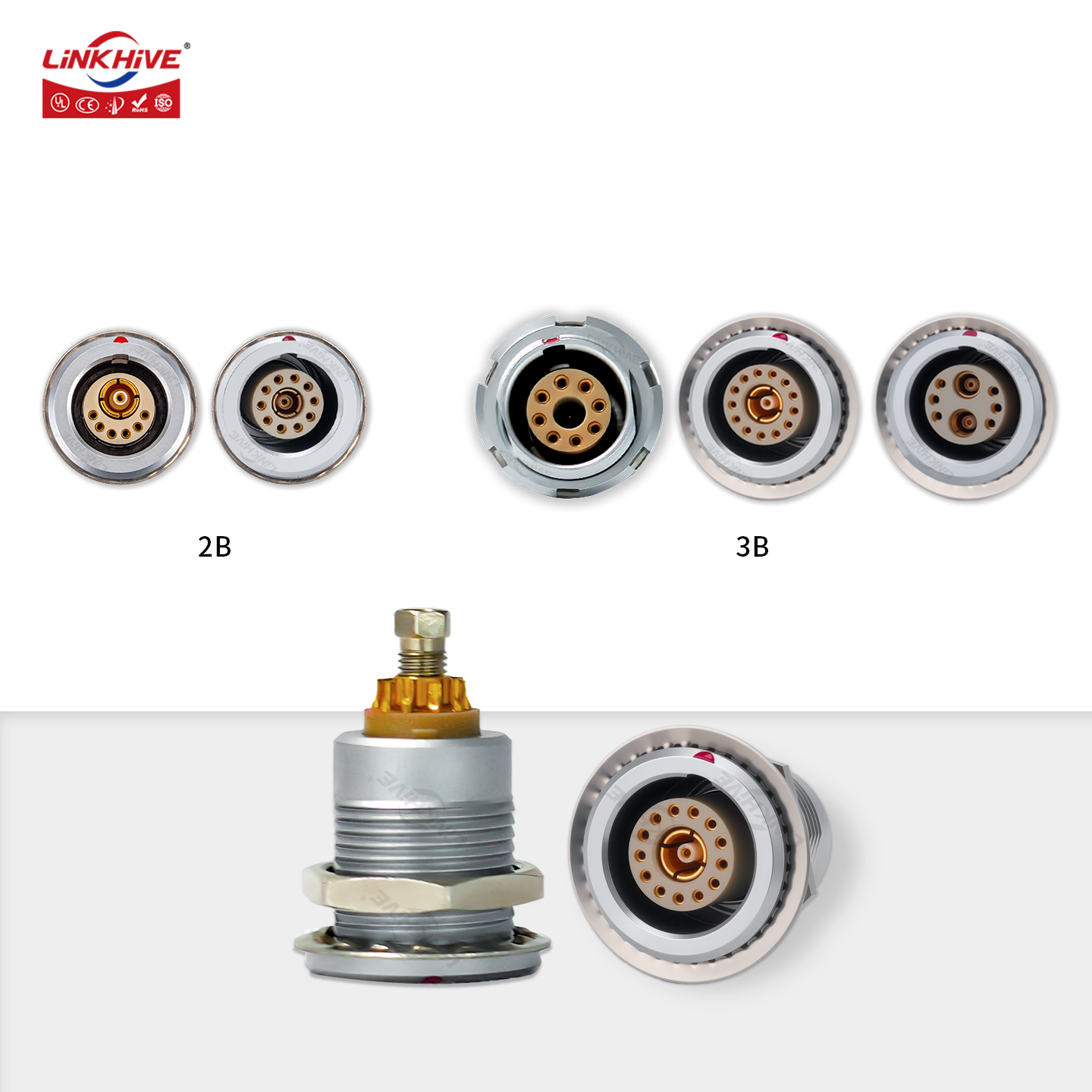 Compatible with LEMO FGG/EGG P - Threadless Push Pin 评论和价格