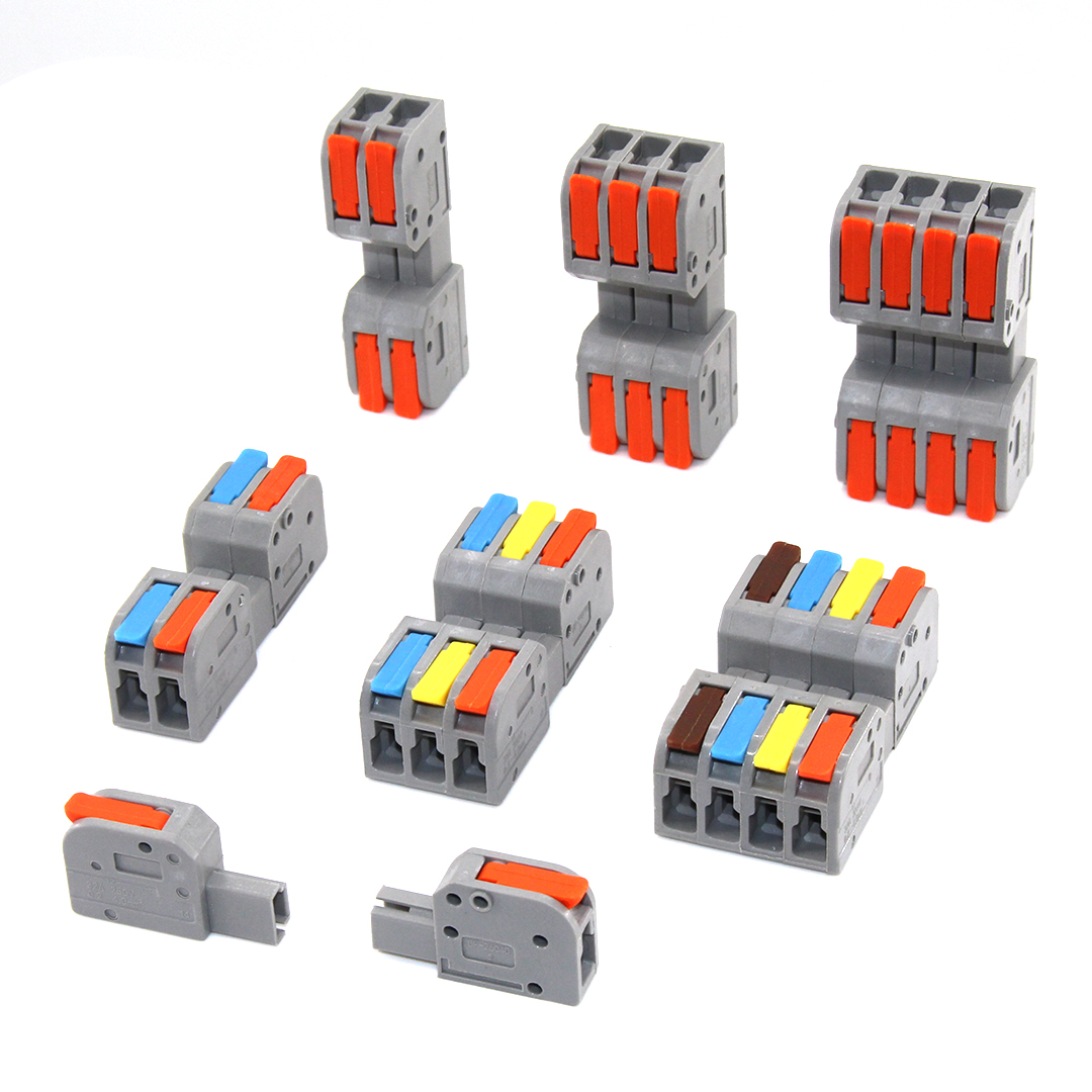 1/5/10pc Quick Wiring Connecto - Threadless Push Pin 评论和价格