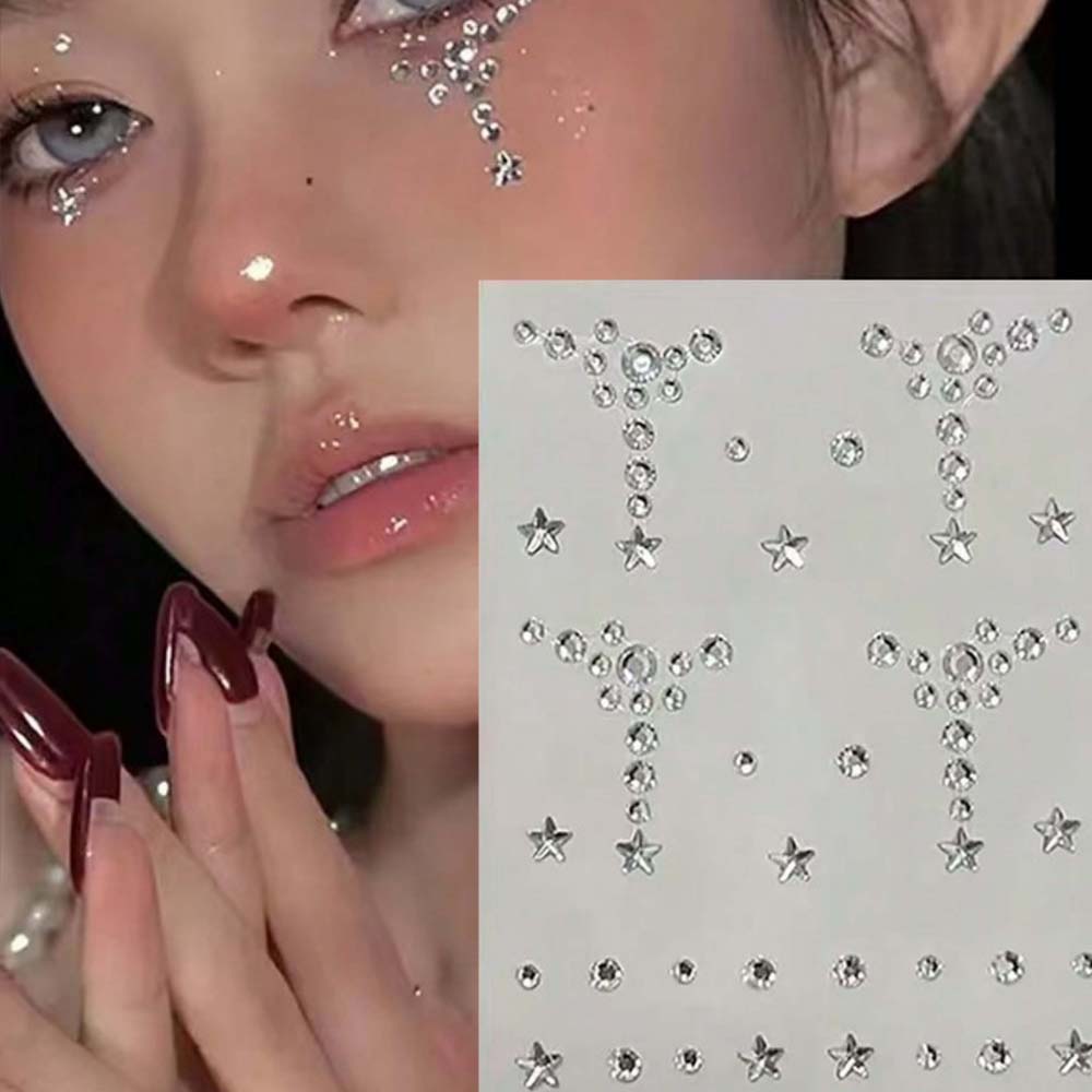 Face & Body Gemstone Stickers  - Body Jewelry Stickers 评论和价格