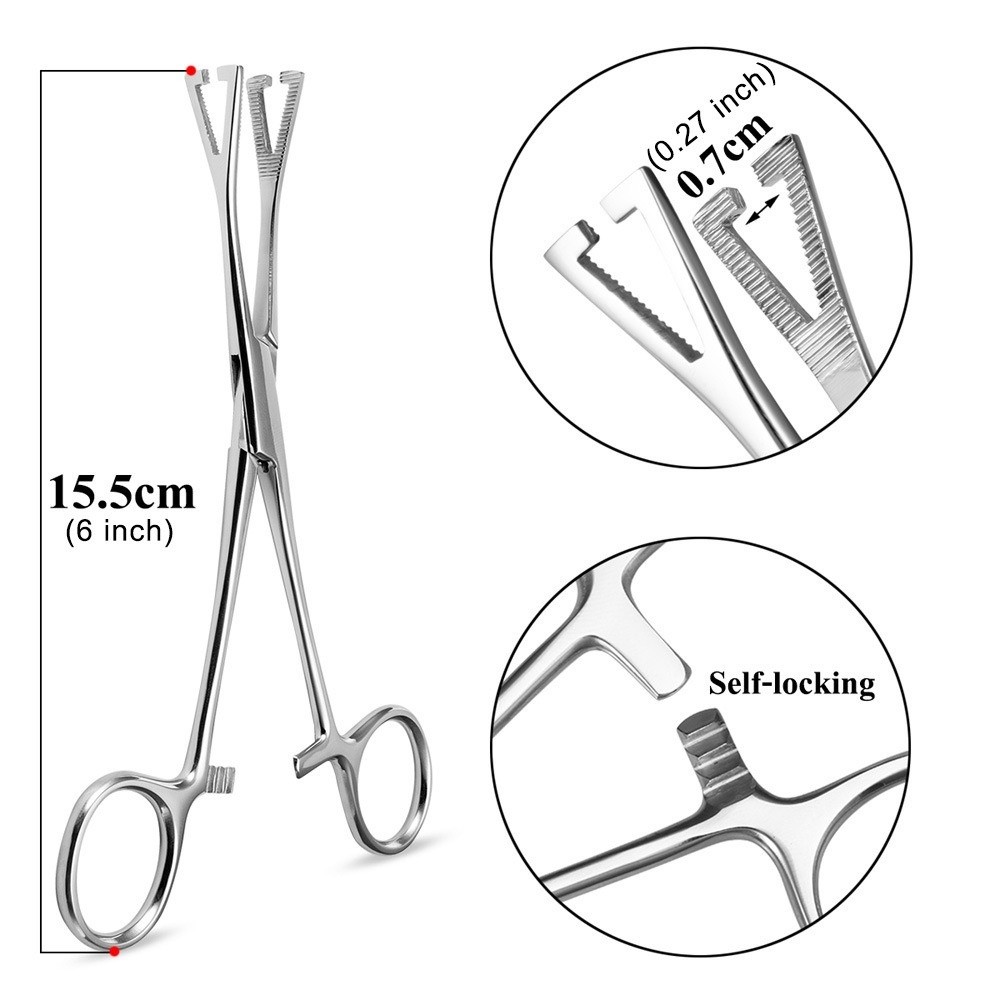 Surgical Steel Body Piercing T - Body Jewelry Ring Opening Pliers 评论和价格