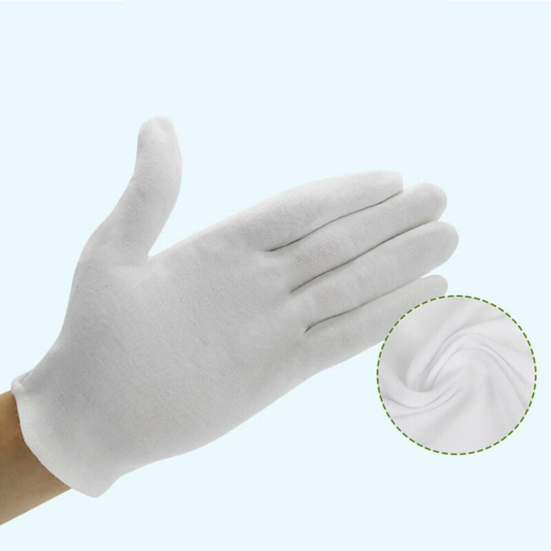 24PCS White Gloves 12 Pairs So - Body Jewelry Websites 评论和价格