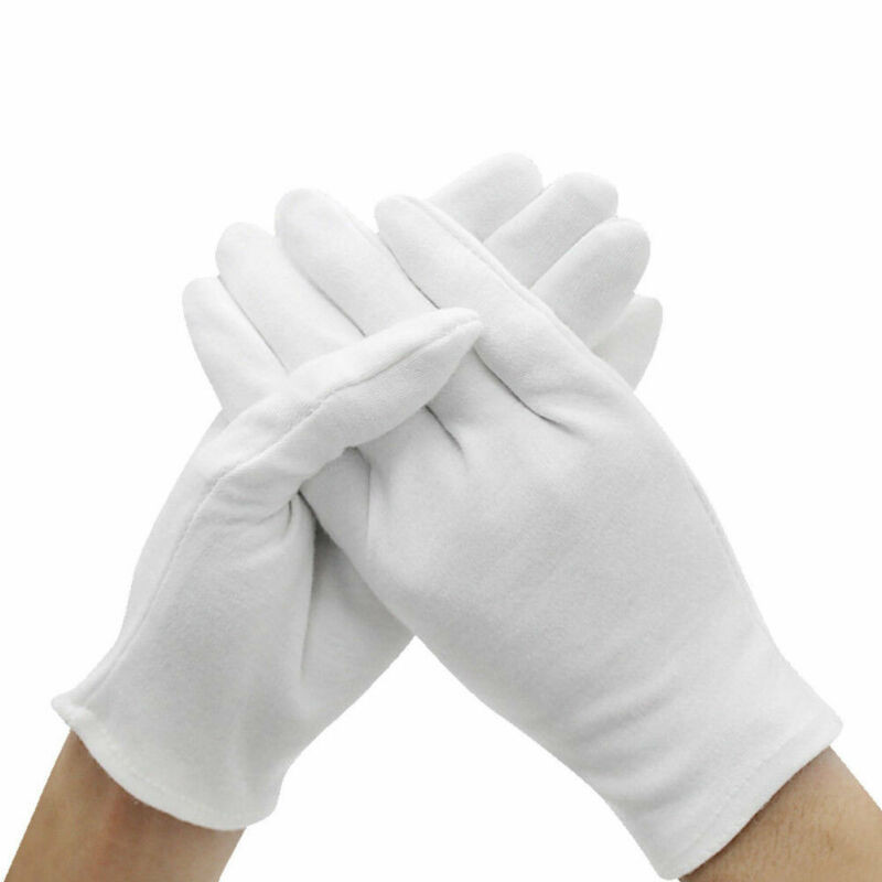 24PCS White Gloves 12 Pairs So - Body Jewelry Websites 评论和价格