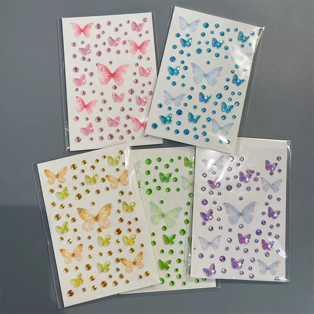 1sheet Eyes Face Makeup Butter - Body Jewelry Stickers 评论和价格