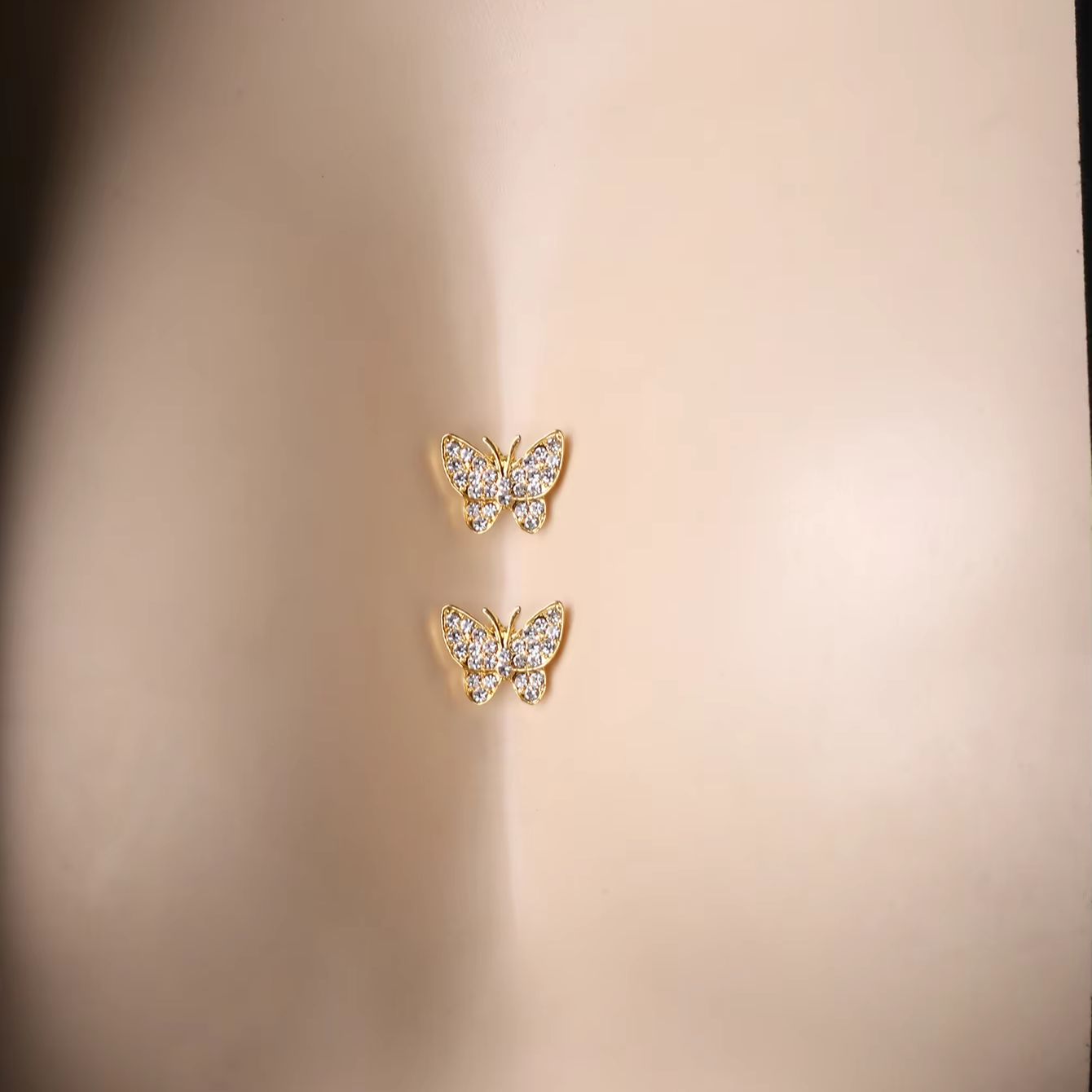 Rhinestone Butterfly Body Jewe - Body Jewelry Stickers 评论和价格