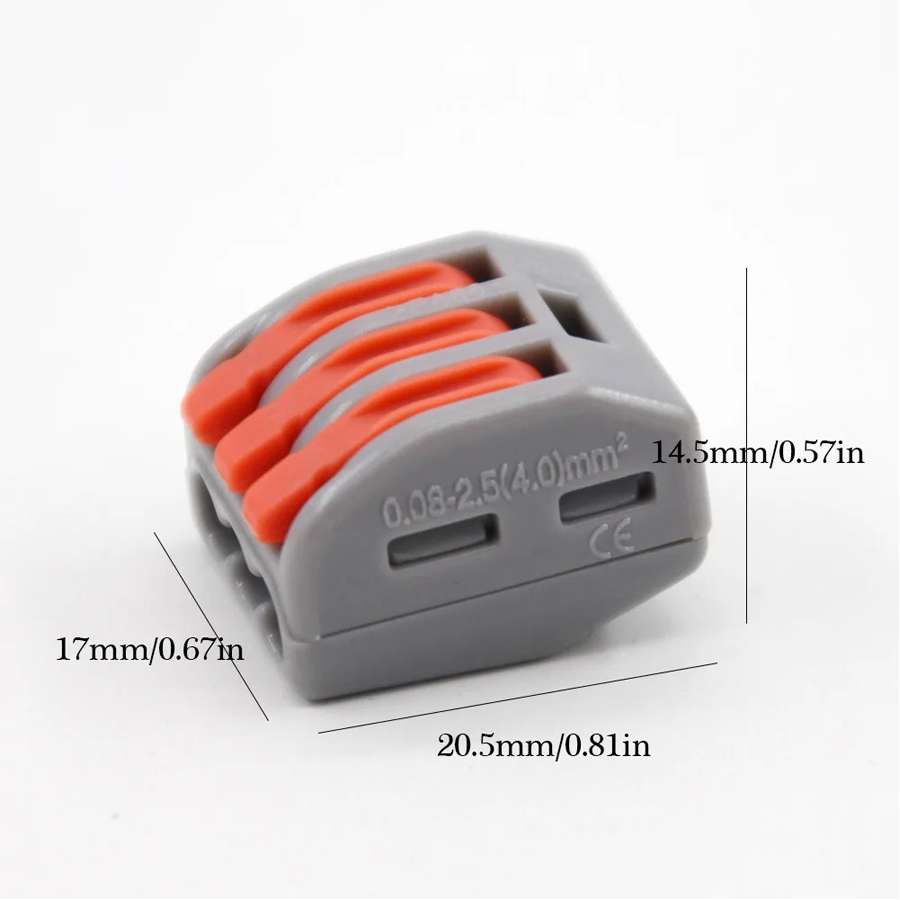 30/48 Pcs Fast Wiring Connecto - Threadless Push Pin 评论和价格