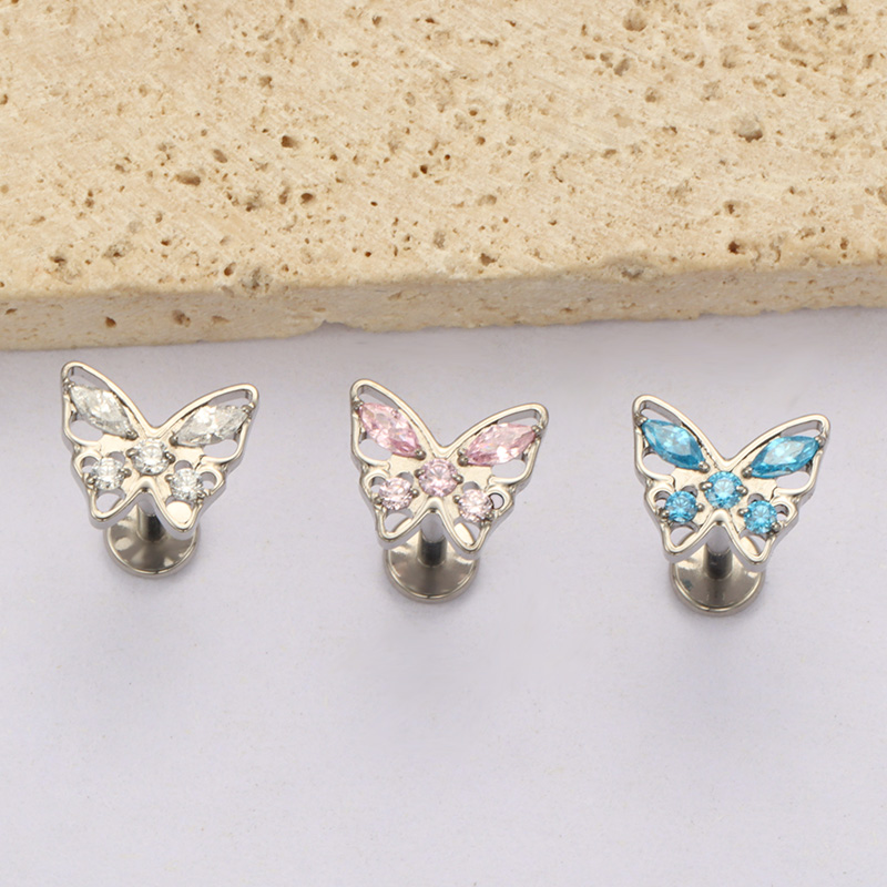 ASTM F136 Titanium Hollow Butt - Zoor Body Jewelry 评论和价格