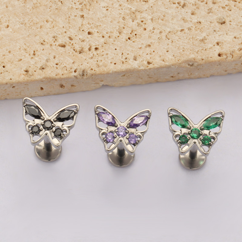 ASTM F136 Titanium Hollow Butt - Zoor Body Jewelry 评论和价格