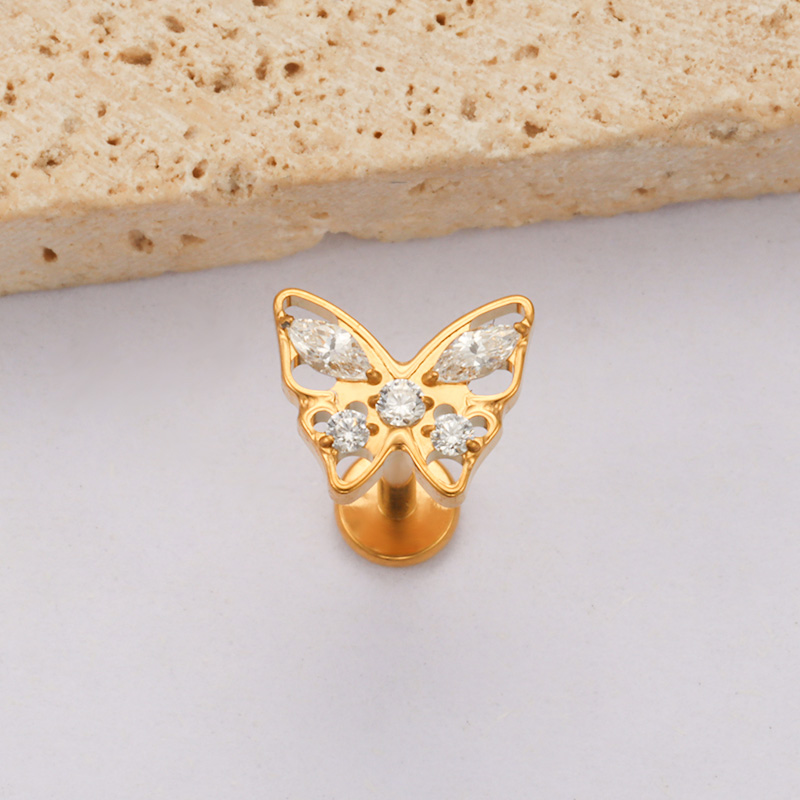 ASTM F136 Titanium Hollow Butt - Zoor Body Jewelry 评论和价格